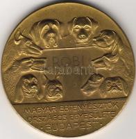 1939. "Magyar Ebtenyésztők Országos Egyesülete-Budapest"/ Br plakett Ungarische Hundezüchter Verein Szign:N.G. T:2