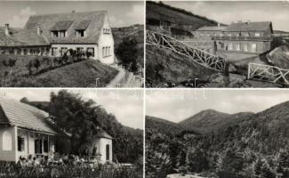 37 db modern, fekete-fehér magyar városképes lap / 37 modern, black and white Hungarian postcards