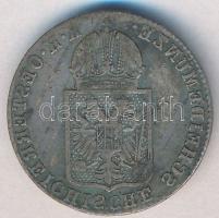 Ausztria/cseh verdejel 1849C 6Kr Ag T:3
Austria/Czech mintmark 1849C 6 Kreuzer Ag C:F