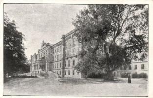 Budapest II. Lipótmező, 2 db képeslap: Elme- és Ideggyógyintézet