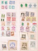 Illetékbélyeg tétel: összesen 73 db, 2 oldalas berakólapon