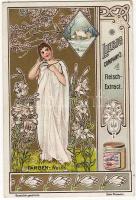 ca. 1900. 444 db Liebig szines litho reklámkártya főleg 6 db-os teljes sorozatokban, klf. témákban /...