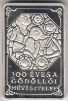 2001. 4000Ft Ag "100 éves a gödöllői művésztelep" T:PP Csak 4000db!
