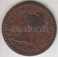 Franciaország 1799-1800 LAN 8 1c T:2-
France 1799-1800 LAN 8 1 centime C:VF
