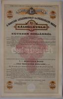 1928 Magyar leszámítoló és Pénzváltó Bank 1000$ záloglevél / Pfandbrief