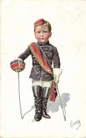 German boy soldier, s: K. Feiertag (EB)