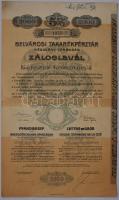 1914 Belvárosi Takarékpénztár 2000K záloglevél / Pfandbrief