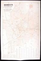 Cca 1920 Debrecen 46×32 és egy Budapest térkép 69×56 cm
