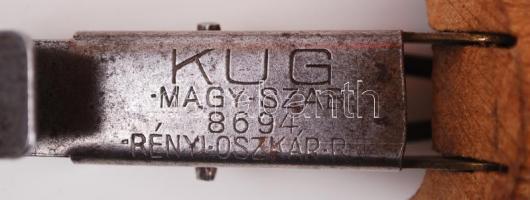 cca 1920 Női sámfák 36-38-as méretben, egy pár a pestszentlőrinci Rényi Oszkár Rt.-től / 
Vintage wo...