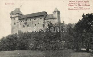 Lichtenstein castle, advertisement of Margit Cream of Földes (EB)