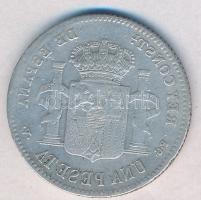 Spanyolország 1896. 1P Ag "XIII. Alfonz" T:3
Spain 1896. 1 Peseta Ag "Alfonso XIII&qu...