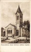 Budapest XVIII. Pestszentlőrinc; állami lakótelepi unitárius templom