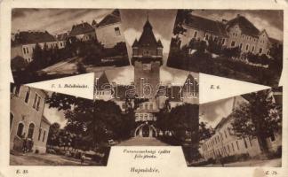 Hajmáskér parancsnoksági épület főbejárata, belső részlet (EB)