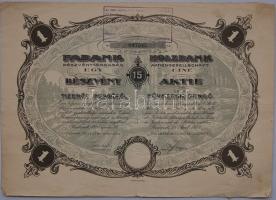 1926 Fabank Rt. 15P részvény / Holzbank AG Aktie