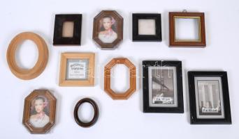 12db mini képkeret új állapotban /  Mini picture frames, unused, 7x7-9x12cm