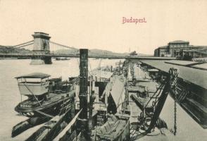 Budapest V. Belgrád rakpart, Lánchíd (non pc)
