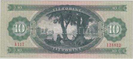 1975. 10Ft "R" betűnél festékfolyás T:II