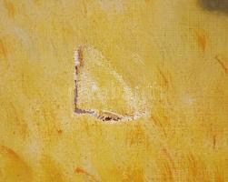 M. Gyula jelzéssel: Szarvas csoport. Olaj, vászon, sérült, 48×56 cm