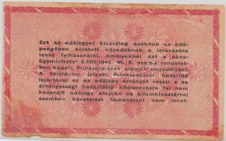 1946. 1.000.000AP fordított címerrel T:III-