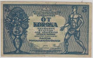 1919. 5K "Más törvényes..." vágáshibás T:III