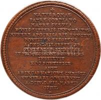 Olasz Államok / Pápai Állam ~1710. "I. Gergely pápa" Br emlékérem. Szign.: Georg Wilhelm V...