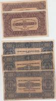 1923. 100K (2x) nyomdahely jelöléssel és nélküle + 1000K nyomdahely jelölés nélkül (2x) + 1000K &quo...