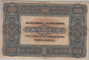 1920. 1000K "Orell Füssli Zürich" T:III-