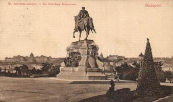 Budapest V. Andrássy szobor