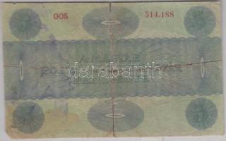 1919. 5K "Osztrák-Magyar Bank..." gúnyrajzzal T:IV