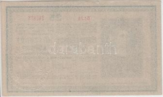 1918. 25K "3124" hullámos hátlap Szeged Csongrád Takarékpénztár szárazbélyegzővel T:II fel...