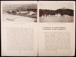 cca 1930 Balatonfüred. Ungheria. Stazione termale e stabilimento di cura climatico. Olasz nyelvű Bal...