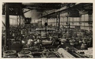 Essen-Borbeck Krupp Gussstahlfabrik / factory interior