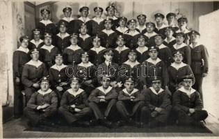 Magyar Kir. Folyamőrség / River police group photo