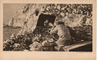 K.u.k. soldiers at Adria, WWI