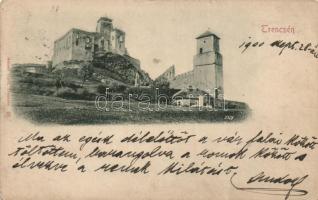 Trencsén castle (small tear)