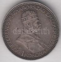 1896KB. 1K Ag "Millenium" T:2-