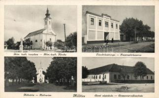 Militics school, church, fireman's barrack, calvary