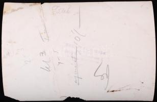 1938 A magyar hadsereg bevonulása Fülekre, hátoldalán a Magyar Filmiroda pecsétjével (sérült) / 
The...