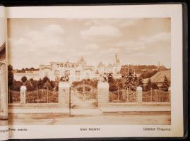 1930 Törley pezsgőgyár Budafok 1880-1930. Képes prospektus német és francia nyelvű bevezetővel, fűzö...