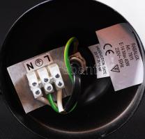 Új, igényes fém- üveg falikar / Nice wall lamp 25 cm