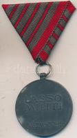 1918. "Laeso Militi" - Sebesültek Érme cink kitüntetés mellszalaggal. Szign.: R. Placht T:2 Hungary 1918. "Laeso Militi" - Carolus Combat Wound medal zinc, with ribbon C:XF