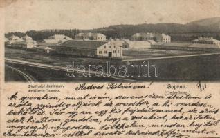 1899 Sopron Tüzérségi laktanya (Rb)