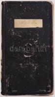 1924 Pázmány Péter Tudományegyetem Bölcsészet Tudományi kar leckekönyv, sok jó aláírással