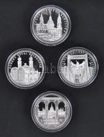 DN. Budapest nevezetességei sorozat teljes 13db-os Ag (31.1g/0.999) kiadása. A sorozat darabjai: Par...