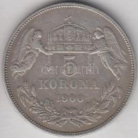 1900. 5K Ag "Ferenc József" T:3