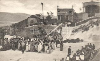 Mikófalva passiójáték, Jézus Pilátus előtt