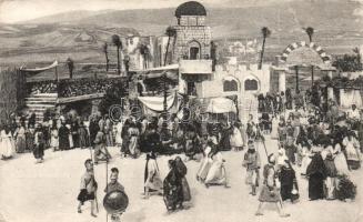 Mikófalva passiójáték, Jeruzsálem főtere