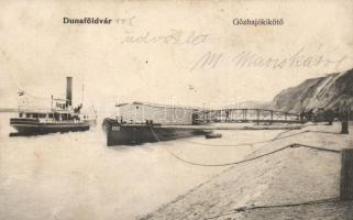 Dunaföldvár gőzhajókikötő