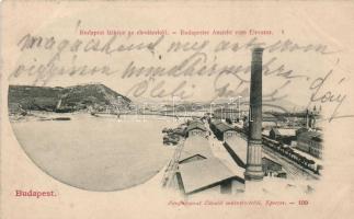 Budapest IX. Kilátás az Elevátorból, Divald