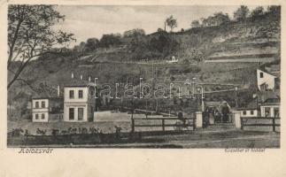 Kolozsvár Erzsébet út / street, bridge